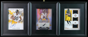 James Conner RC Autograph, George Pickens Autograph, Najee Harris Triple Patch RC